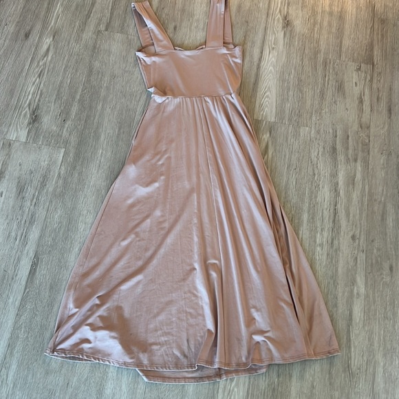 Reformation Blush Color Knit Dress - Picture 4 of 5